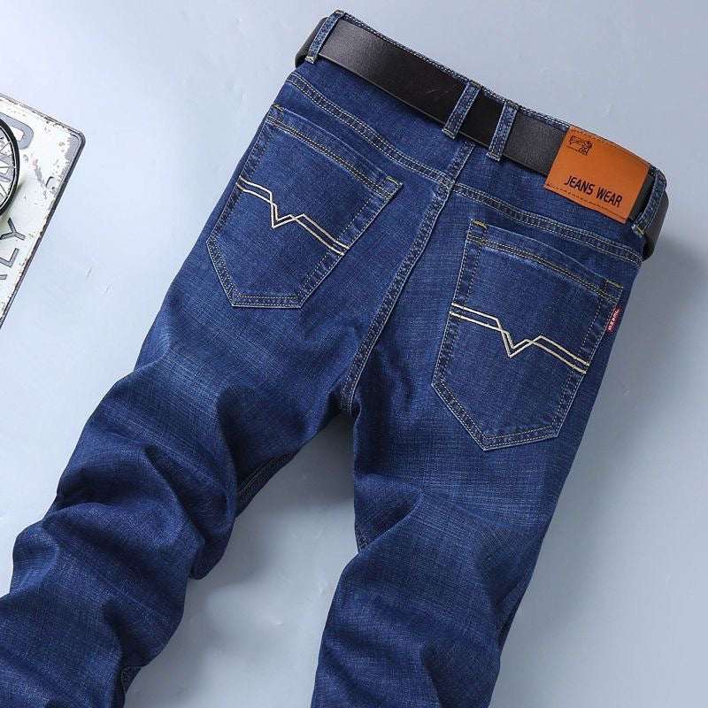 Men's Jeans Men's Loose Straight Stretch Long - VEX CLUB HOUSE