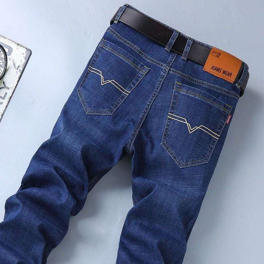 Men's Jeans Men's Loose Straight Stretch Long - VEX CLUB HOUSE