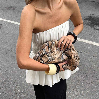 Stylish Minimalist And Form Fitting Tube Top For Women - VEX CLUB HOUSE
