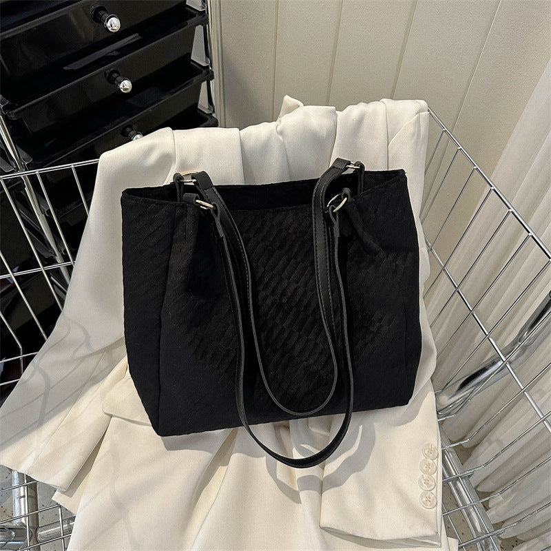 Casual Large Capacity Shoulder Bags Women Fashion Shopping Handbag - VEX CLUB HOUSE