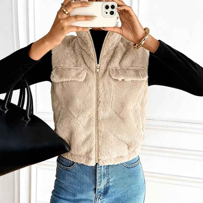 Stylish And Minimalist Short Vest For Women - VEX CLUB HOUSE