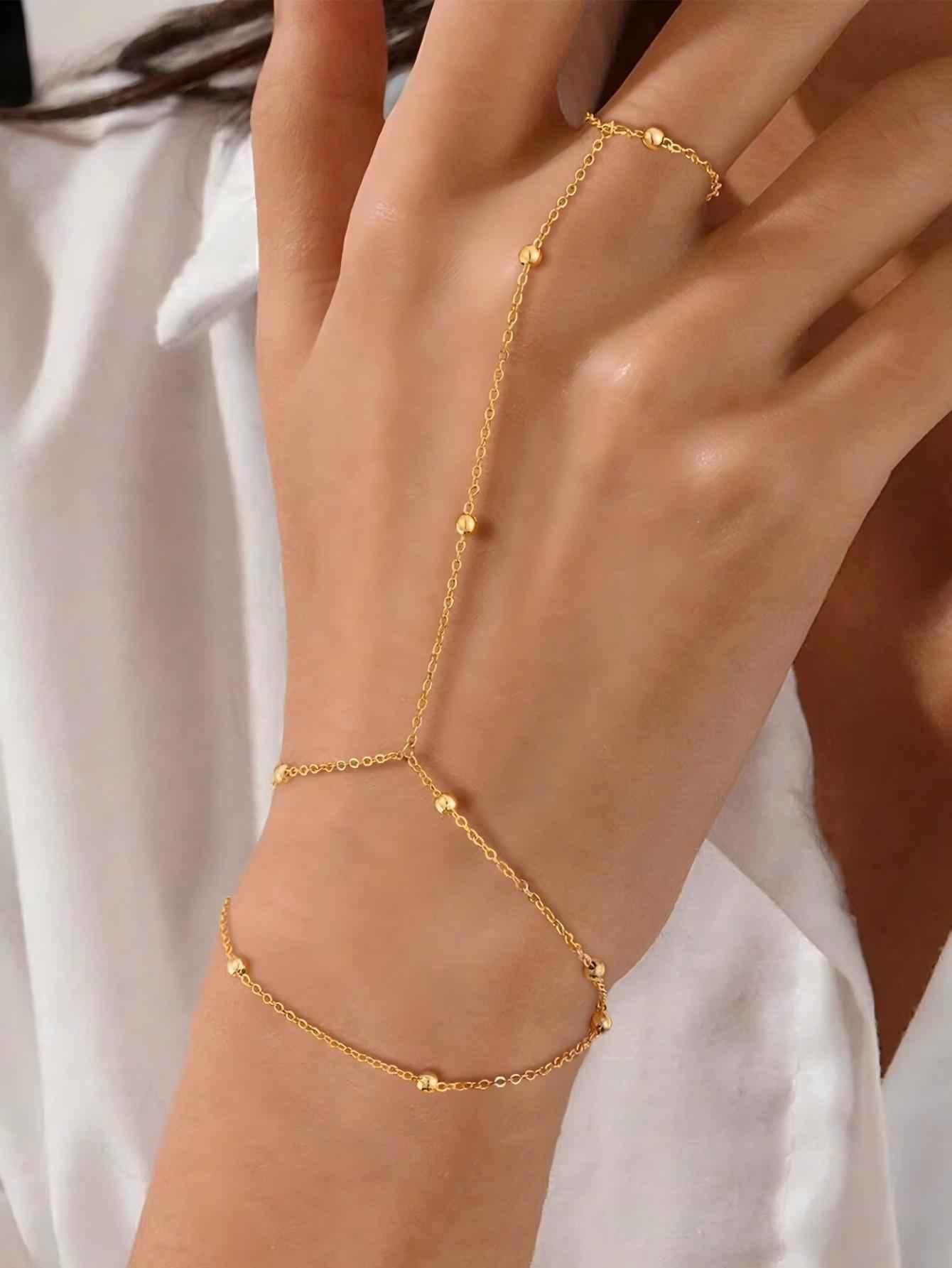 New Stylish Ring Bracelet With A Light-luxury High-end Vibe - VEX CLUB HOUSE