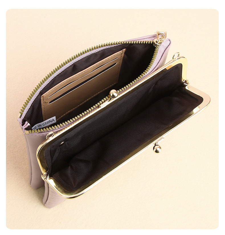 Lock Shoulder Bags Women Alligator Pattern Crossbody Phone Bag - VEX CLUB HOUSE