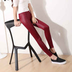 All Match High Waist Plus Fleece Stretch Pants - VEX CLUB HOUSE