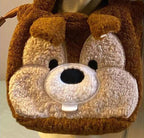 Winter Bags Flower Chestnut Squirrel Plush Handbag For Women - VEX CLUB HOUSE