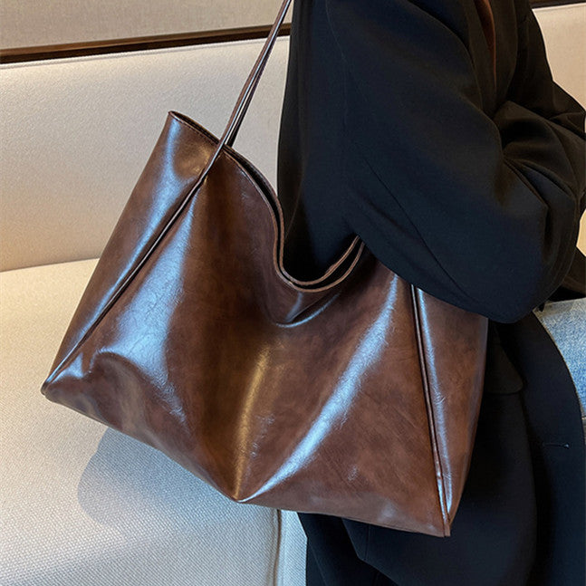 Vintage Shoulder Bags For Women Large Capacity Handbag Tote Bag - VEX CLUB HOUSE