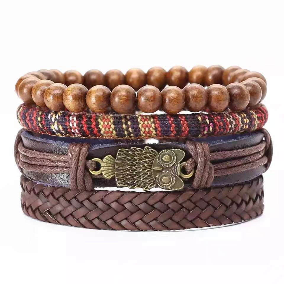 Multi-layer Bracelet Set Vintage-style Jewelry For Men - VEX CLUB HOUSE