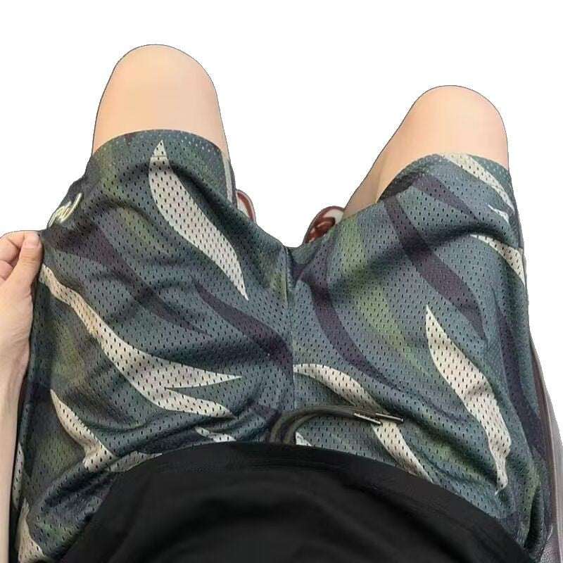 Camouflage Mesh Shorts For Men - VEX CLUB HOUSE
