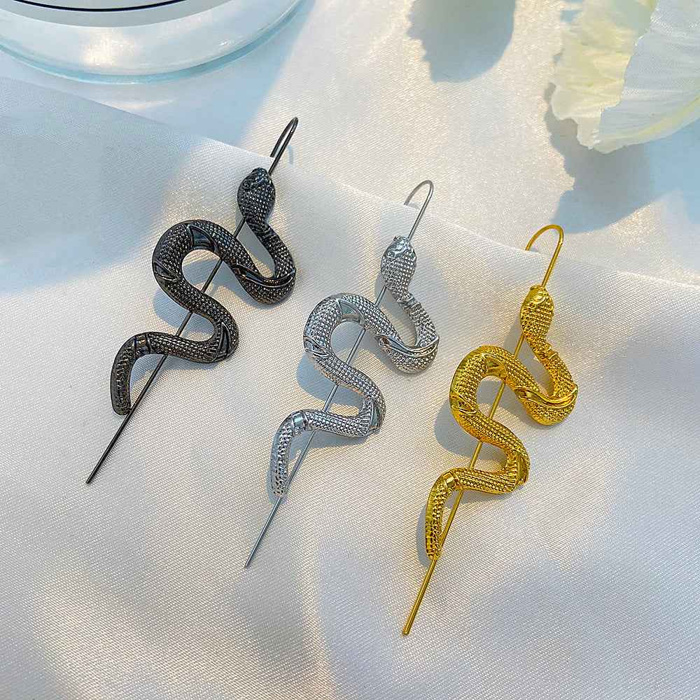 Women's Fashion Personality Simulated Snakes Ear Hanging - VEX CLUB HOUSE