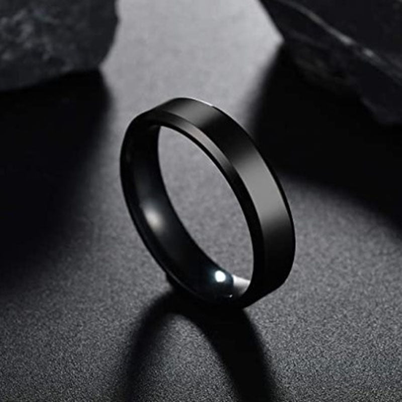 Stainless Steel Ring for Women Men Fashion Gold Color Finger Rings Wedding Band Jewelry Gift V E X C L U B H O U S E