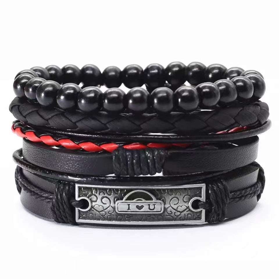 Multi-layer Bracelet Set Vintage-style Jewelry For Men - VEX CLUB HOUSE