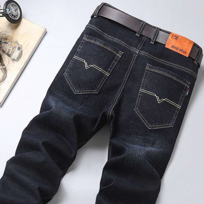 Men's Jeans Men's Loose Straight Stretch Long - VEX CLUB HOUSE