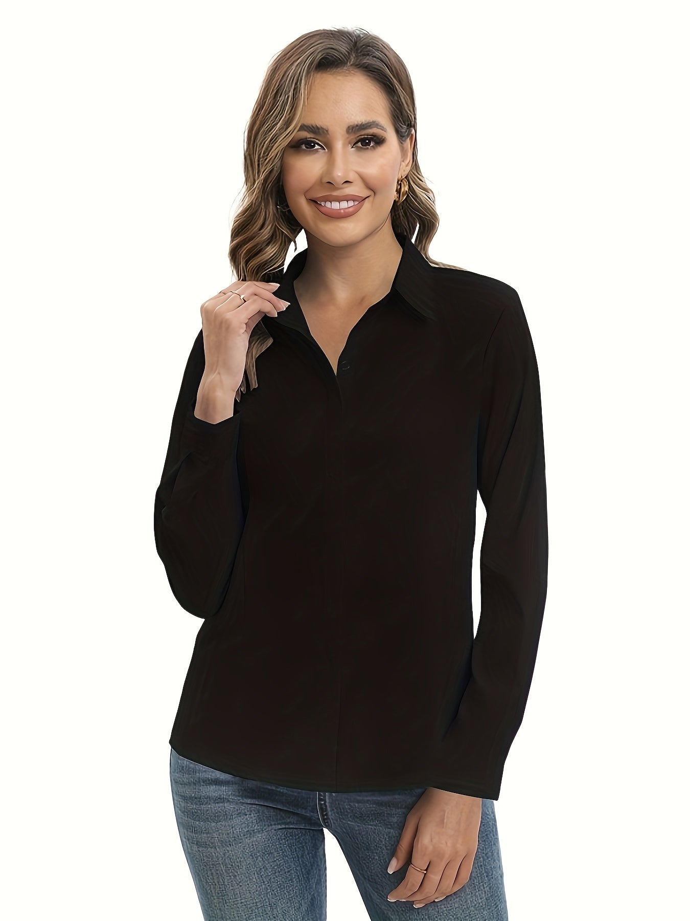 Super Soft Wrinkle Free Button Down Shirt V E X C L U B H O U S E