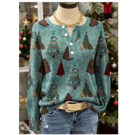 Womens Retro 3D Digital Print Hoodie Top - VEX CLUB HOUSE