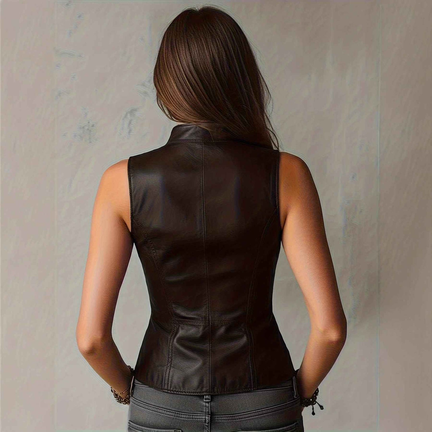 Stylish Minimalist Slim Fit Vest For Women - VEX CLUB HOUSE