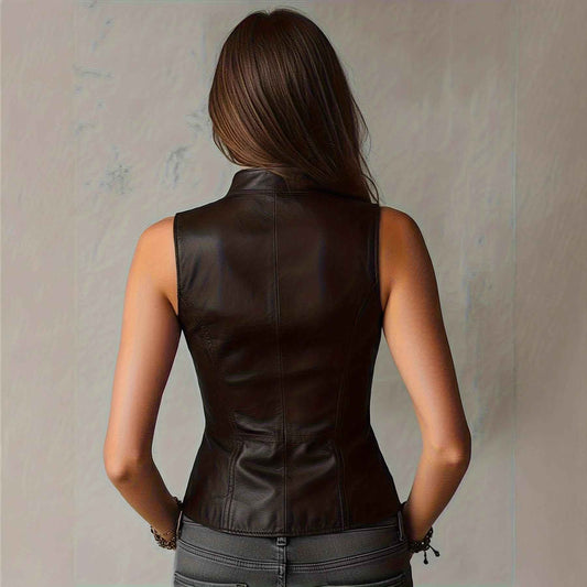 Stylish Minimalist Slim Fit Vest For Women - VEX CLUB HOUSE